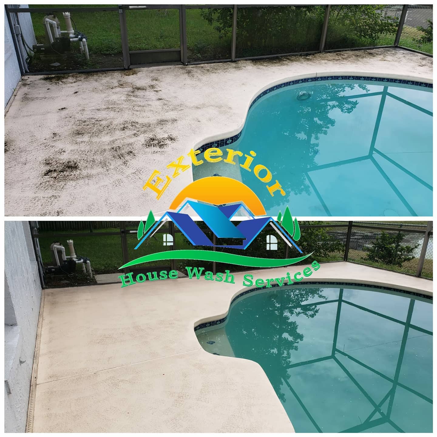 Picture ofpool cleaning